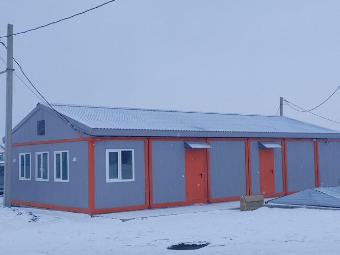 Модульное здание "Банно-прачечный комплекс" в Башкирии